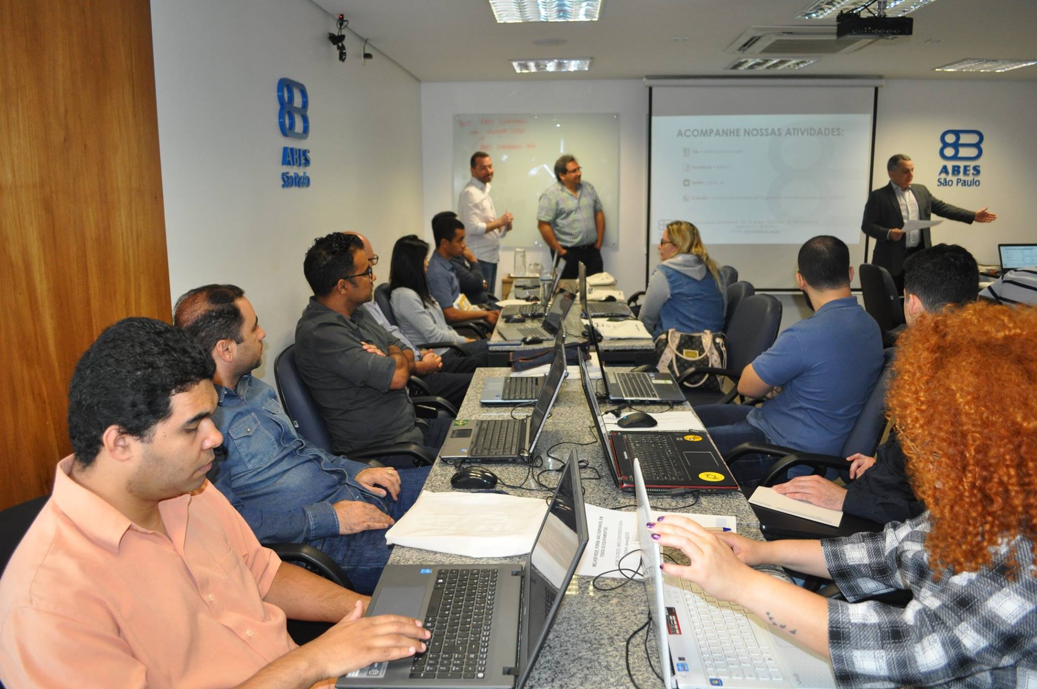 Training of Giswater 3 in Brazil